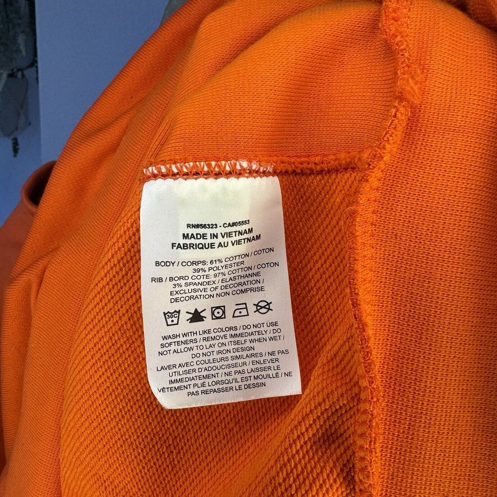 NIKE Standard Issue DRI-FIT Basketball‎ Crew Sweater DH2849-891 Size 2XL Orange - Picture 5 of 5